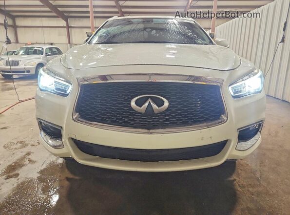 5N1DL0MM4JC518095 2018 INFINITI QX60 White Widok z przodu