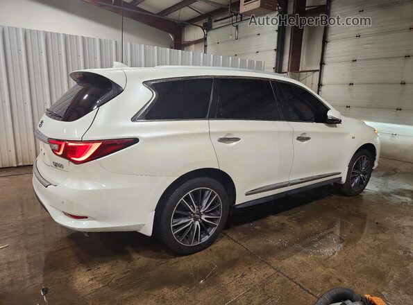 5N1DL0MM4JC518095 2018 INFINITI QX60 White Tył prawy