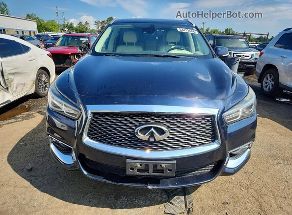 5N1DL0MM4KC509852 2019 INFINITI QX60 Blue Դիմացի տեսք