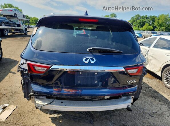 5N1DL0MM4KC509852 2019 INFINITI QX60 Blue Հետևի տեսք