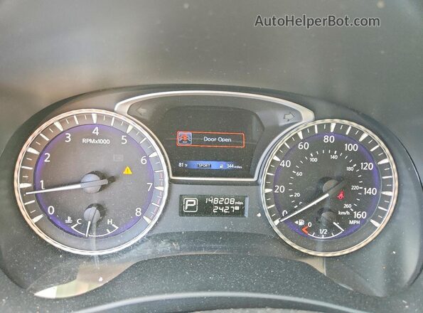 5N1DL0MM4KC509852 2019 INFINITI QX60 Blue Սարքավորումների վահանակի տեսք