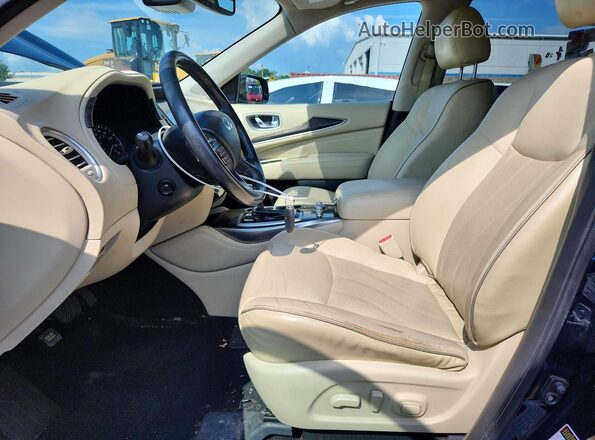 5N1DL0MM4KC509852 2019 INFINITI QX60 Blue Սալոնի դիմացի տեսք
