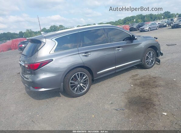 5N1DL0MM4KC520723 2019 INFINITI QX60 Gray Հետևի աջ