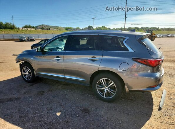 5N1DL0MM4KC528238 2019 INFINITI QX60 Угольный Задняя левая четверть