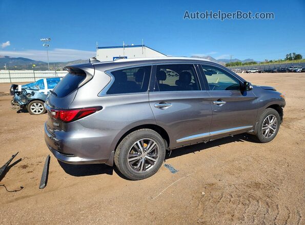 5N1DL0MM4KC528238 2019 INFINITI QX60 Угольный Задняя правая четверть