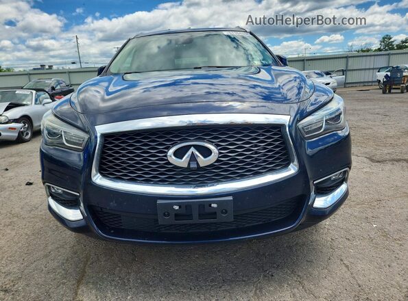 5N1DL0MM4KC560686 2019 INFINITI QX60 Blue Դիմացի տեսք