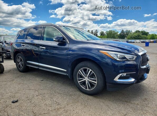 5N1DL0MM4KC560686 2019 INFINITI QX60 Blue Առջևի աջ