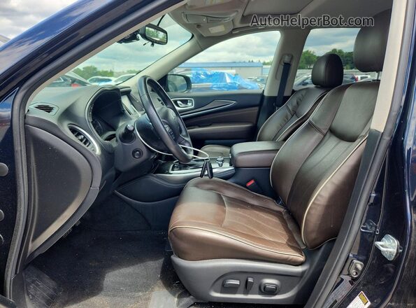 5N1DL0MM4KC560686 2019 INFINITI QX60 Blue Սալոնի դիմացի տեսք