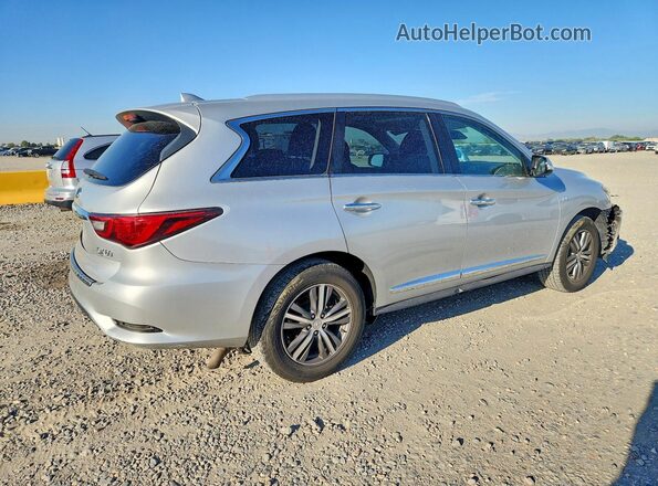 5N1DL0MM4LC503003 2020 INFINITI QX60 Silver Задня права чверть