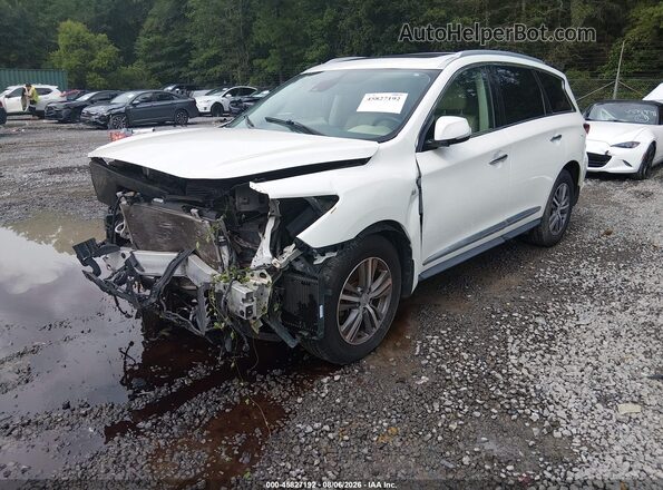 5N1DL0MM4LC508928 2020 INFINITI QX60 White Դիմացի տեսք