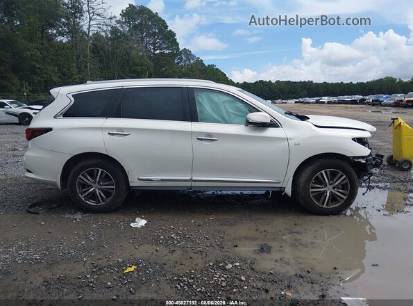 5N1DL0MM4LC508928 2020 INFINITI QX60 White Սալոնի հետևի տեսք