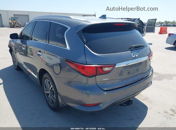 5N1DL0MM4LC512252 2020 INFINITI QX60 Gray Tył lewy