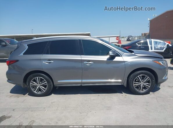 5N1DL0MM4LC512252 2020 INFINITI QX60 Gray Widok wnętrza z tyłu