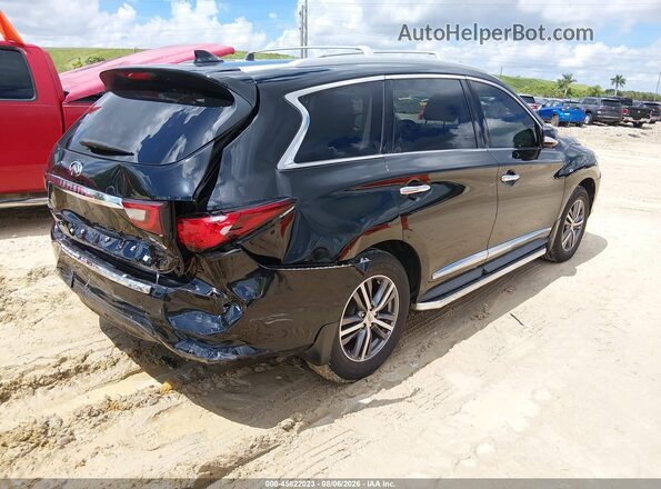 5N1DL0MM4LC517919 2020 INFINITI QX60 Black Հետևի աջ