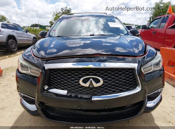 5N1DL0MM4LC517919 2020 INFINITI QX60 Black Սարքավորումների վահանակի տեսք