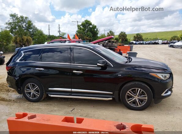 5N1DL0MM4LC517919 2020 INFINITI QX60 Black Սալոնի հետևի տեսք