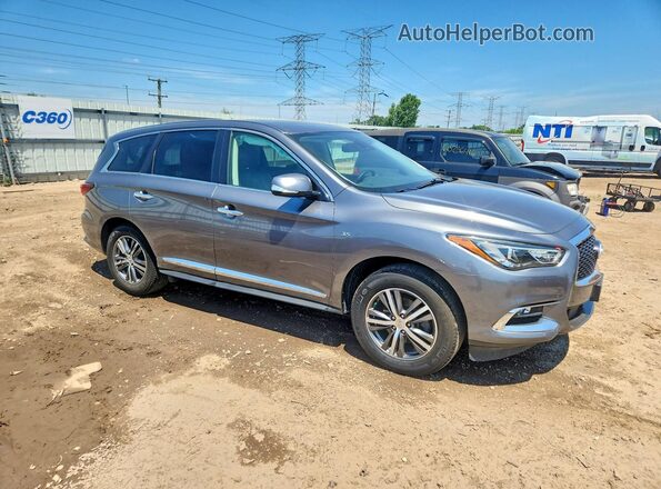 5N1DL0MM4LC526085 2020 INFINITI QX60 Gray Առջևի աջ