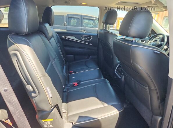 5N1DL0MM4LC526085 2020 INFINITI QX60 Gray Հետևի նստատեղերի տեսք