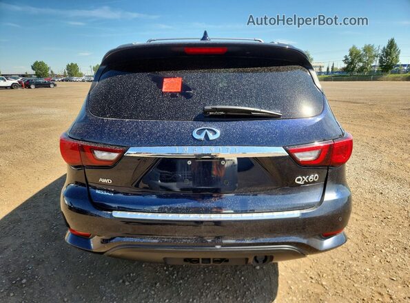 5N1DL0MM4LC546434 2020 INFINITI QX60 Blue Вид ззаду