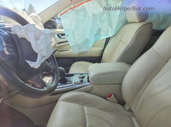 5N1DL0MM4LC546434 2020 INFINITI QX60 Blue Вид салону спереду