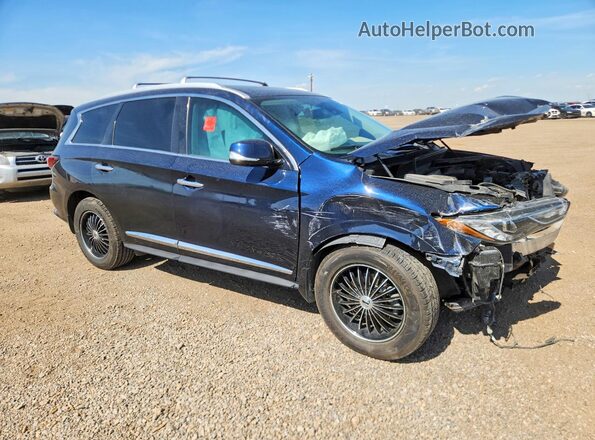 5N1DL0MM4LC546434 2020 INFINITI QX60 Blue Передня права чверть