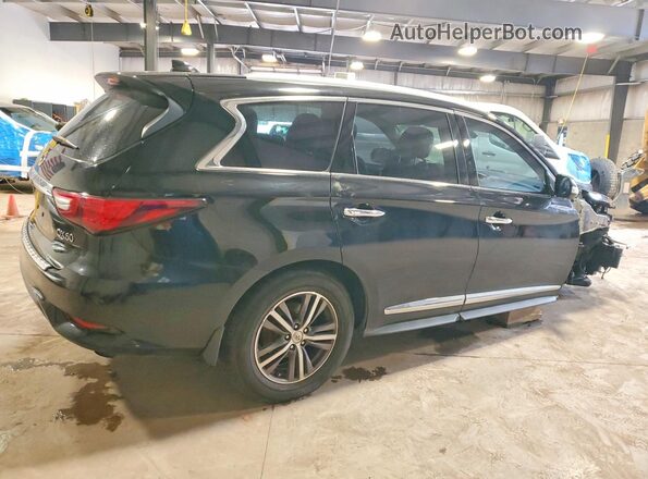 5N1DL0MM5HC512526 2017 INFINITI QX60 Black Հետևի աջ