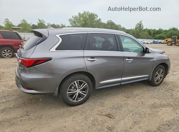 5N1DL0MM5HC517578 2017 INFINITI QX60 Gray Rear right