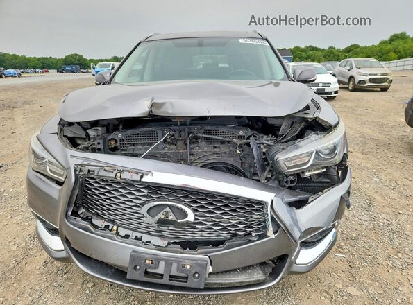 5N1DL0MM5HC517578 2017 INFINITI QX60 Gray Front view