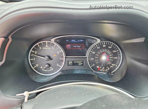 5N1DL0MM5HC517578 2017 INFINITI QX60 Gray Instrument cluster view