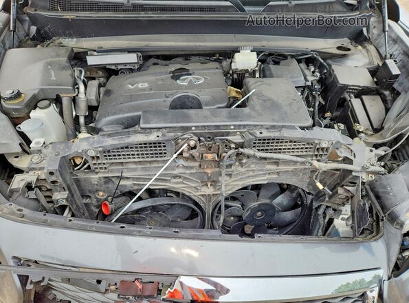 5N1DL0MM5HC517578 2017 INFINITI QX60 Gray Engine compartment view