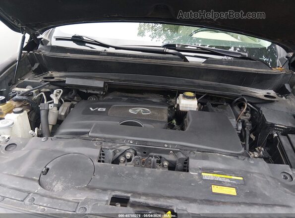 5N1DL0MM5HC555604 2017 INFINITI QX60 Black უკანა ხედი