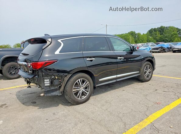 5N1DL0MM5KC516941 2019 INFINITI QX60 Black Задня права чверть