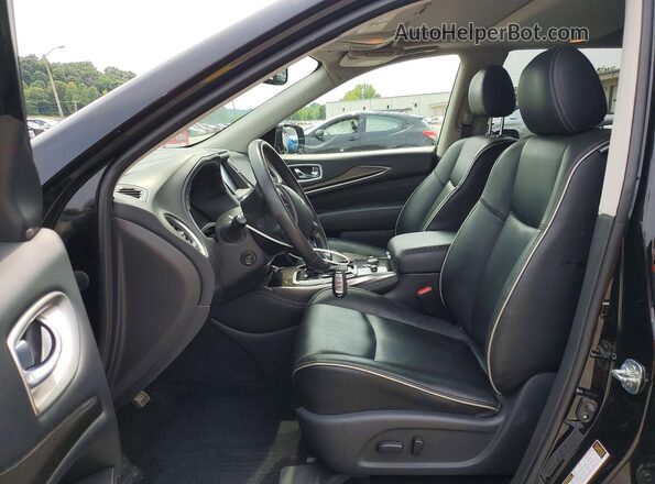 5N1DL0MM5KC516941 2019 INFINITI QX60 Black Вид салону спереду