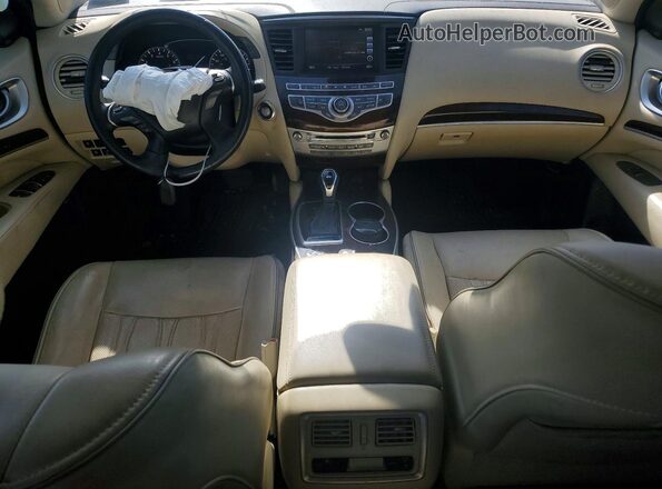 5N1DL0MM5KC521735 2019 INFINITI QX60 Black Вид панелі приладів