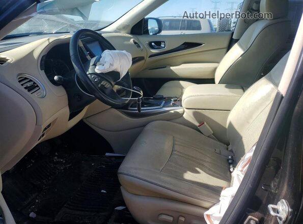 5N1DL0MM5KC521735 2019 INFINITI QX60 Black Вид салону спереду