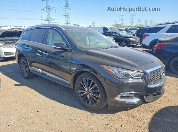 5N1DL0MM5KC521735 2019 INFINITI QX60 Black Передня права чверть