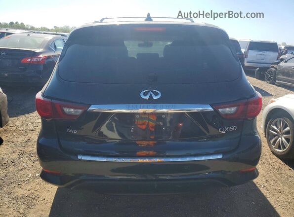 5N1DL0MM5KC521735 2019 INFINITI QX60 Black Вид ззаду
