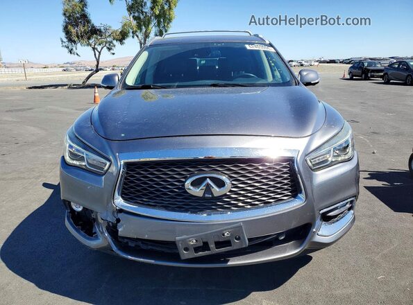 5N1DL0MM5KC528152 2019 INFINITI QX60 Gray Widok z przodu