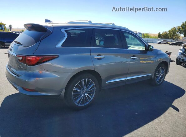 5N1DL0MM5KC528152 2019 INFINITI QX60 Gray Tył prawy