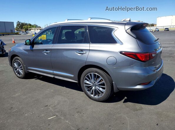 5N1DL0MM5KC528152 2019 INFINITI QX60 Gray Tył lewy