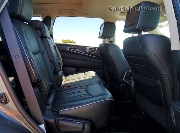 5N1DL0MM5KC528152 2019 INFINITI QX60 Gray Widok tylnych siedzeń