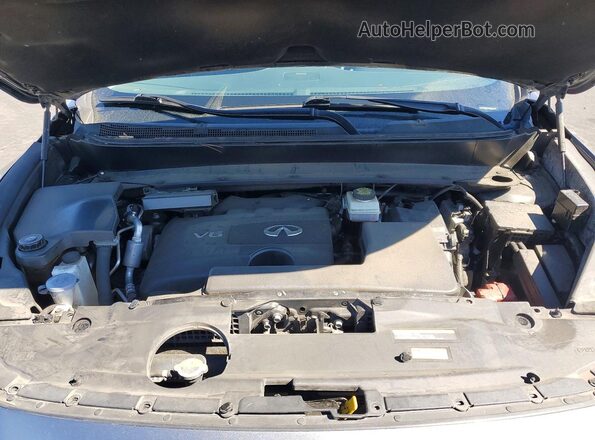 5N1DL0MM5KC528152 2019 INFINITI QX60 Gray Widok wnętrza z tyłu