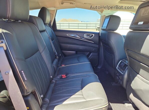 5N1DL0MM5KC560731 2019 INFINITI QX60 Серебряный Вид задней части салона