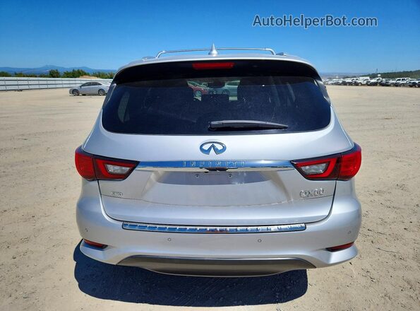 5N1DL0MM5KC560731 2019 INFINITI QX60 Серебряный Вид сзади