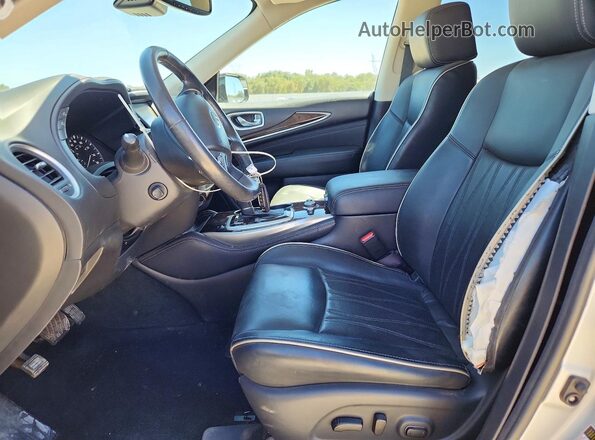 5N1DL0MM5KC560731 2019 INFINITI QX60 Серебряный Вид салона спереди