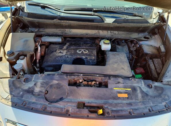 5N1DL0MM5KC560731 2019 INFINITI QX60 Серебряный Вид подкапотного пространства