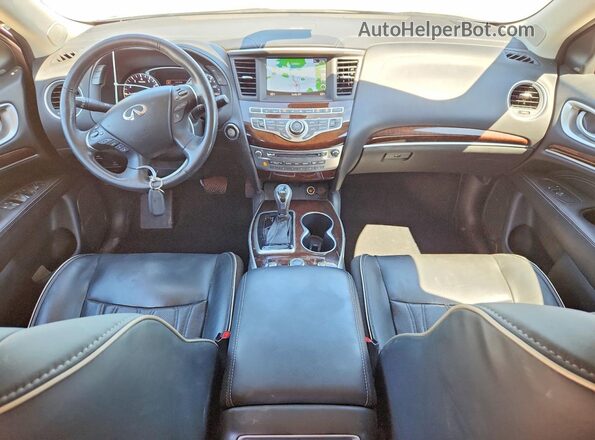 5N1DL0MM5KC560731 2019 INFINITI QX60 Серебряный Вид панели приборов
