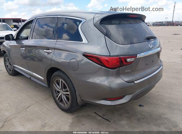 5N1DL0MM5LC518027 2020 INFINITI QX60 Gray Հետևի ձախ