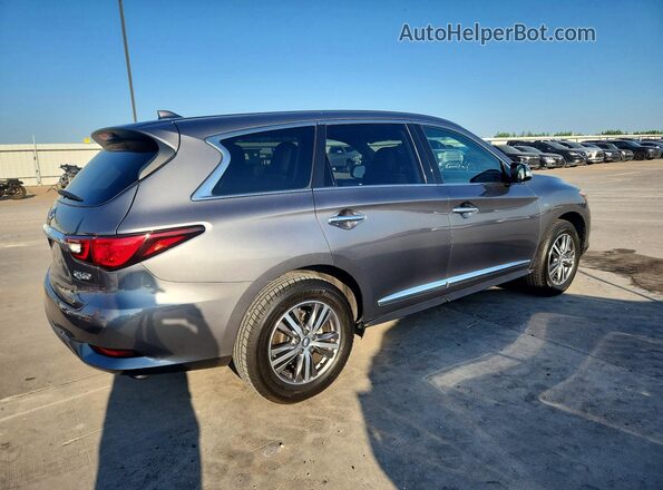 5N1DL0MM5LC522031 2020 INFINITI QX60 Silver Trasero derecho