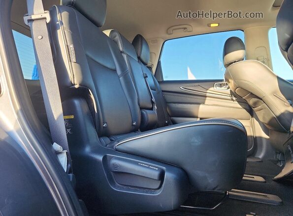 5N1DL0MM5LC522031 2020 INFINITI QX60 Silver Vista interior trasera